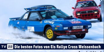 MOTOR TV22: Die besten Bilder vom Eis Rallye Cross in Weissenbach von Joe Dorner