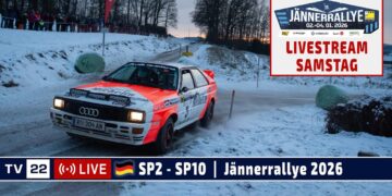 🇩🇪 LIVE: Jännerrallye 2026 | SP2 – SP 10 | Samstag, 03. Jänner 2026