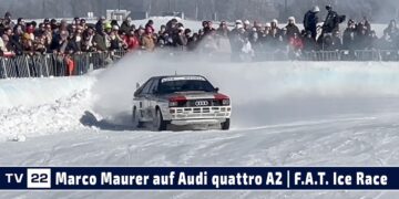 MOTOR TV22: Die besten Drifts & Audi quattro A2 Marco Maurer beim F.A.T. Ice Race Zell am See 2026