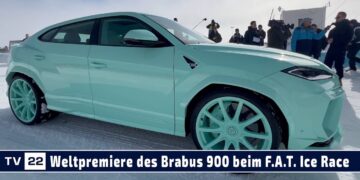 MOTOR TV22: Weltpremiere des Brabus 900 auf Basis des Lamborghini Urus beim F.A.T. Ice Race 2026