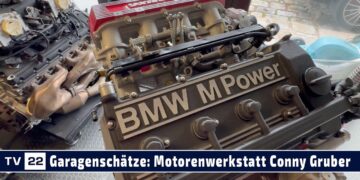 Garagenschätze: Die ALBREX-Motorenwerkstatt und der Lotus Speedster von Conny Gruber