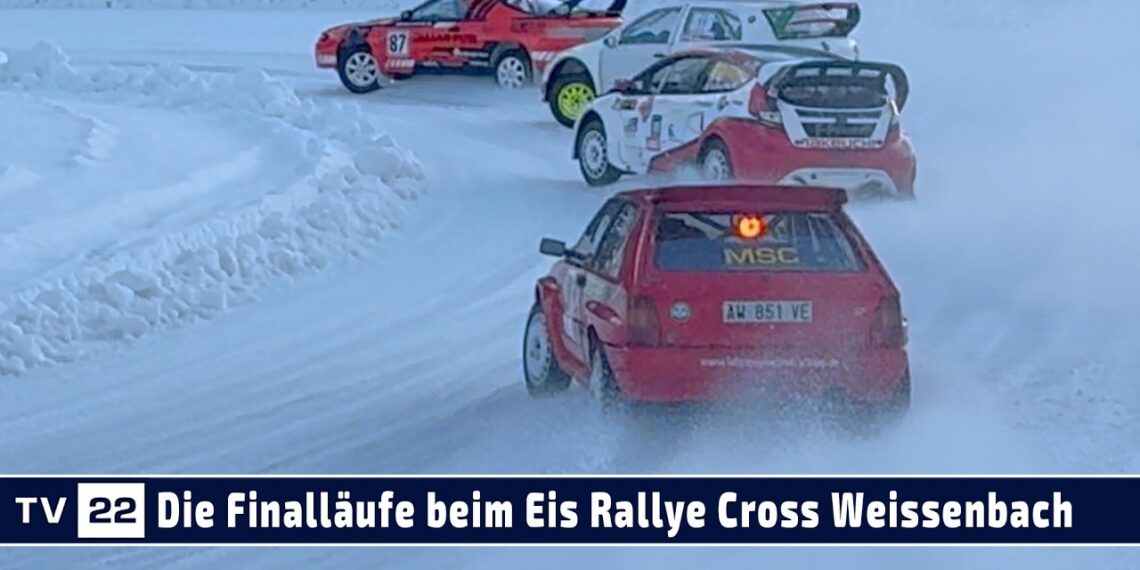 MOTOR TV22: Die Finalläufe und Interviews vom Eis Rallye Cross | Eisrennen Weissenbach 07.02.2026