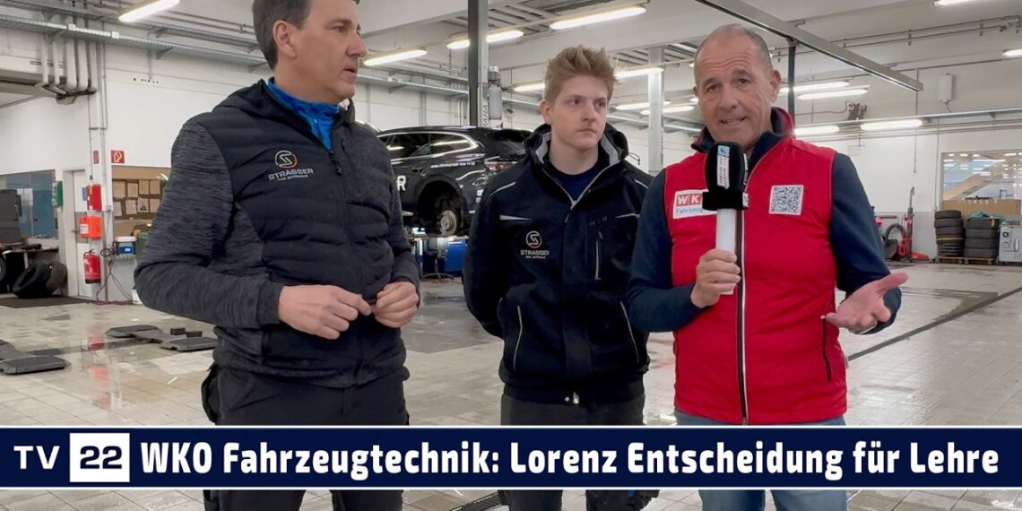 1771514471 maxresdefault MOBIL TV22: Berufswahl Auto – Lorenz startet eine Lehre in der Fahrzeugtechnik bei Autohaus Strasser