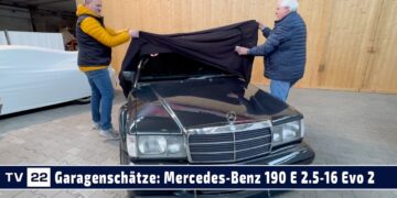 Garagenschätze: Der legendäre Mercedes-Benz 190 E 2.5-16 Evo 2 von Alexander und Erhard Greif