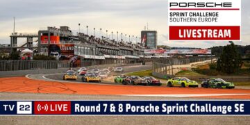 LIVE: Porsche Sprint Challenge Barcelona Race 7 & 8 Sport & Club Division – 28.02.2026