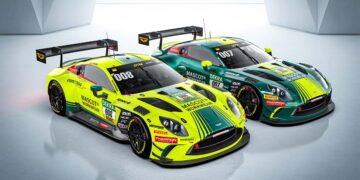 Comtoyou Racing setzt in der DTM 2026 zwei Aston Martin Vantage GT3 ein (Foto: Aston Martin)