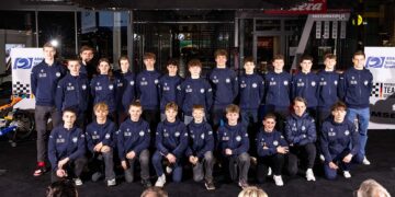 Die Talente des Motorsport Team Germany 2026 (Copyright: Gruppe C Photography)