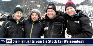 MOTOR TV22: Die Highlights vom Eis Stock Car | Eisrennen Weissenbach 2026