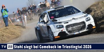 MOTOR TV22: Manfred Stohl dominiert – Saisonauftakt der Austrian Rallye Challenge im Triestingtal