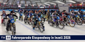 MOTOR TV22: Eisspeedway WM in Inzell – Die besten Fahrer der Welt bei der Fahrerparade 2026