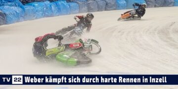 MOTOR TV22: Stürze & Comeback – Eishans Johann Weber bei der Eisspeedway WM Inzell 2026