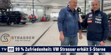 MOBIL TV22: Autohaus Strasser Nr.1 in Österreich – 5 Sterne für Kundenzufriedenheit