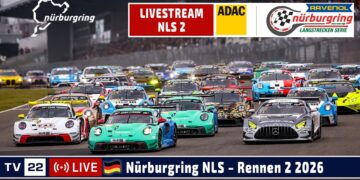 🇩🇪 LIVE: Nürburgring NLS – Rennen 2: 58. ADAC Barbarossapreis (4h)