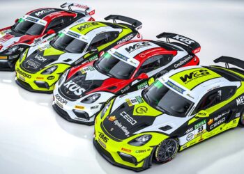 AVIA W&S Motorsport bietet wieder vier Porsche auf (Foto: Berzerkdesign/AVIA W&S Motorsport)