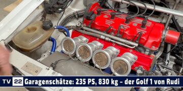 1775399013 maxresdefault Garagenschätze: Bergrennen pur – Golf 1 mit sequentiellem Getriebe