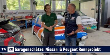 Garagenschätze: Nissan Supertouring & Peugeot Rennprojekt im Detail bei Martin Niedertscheider
