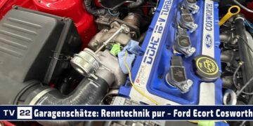 Garagenschätze: Ford Escort Cosworth Monster & Rennsport pur bei Tobias Santer