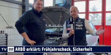 MOBIL TV22: Frühjahrscheck vom ARBÖ Feldkirch – So machst du dein Auto fit für die warmen Tage