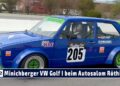 MOTOR TV22: Kurt Flatz mit dem VW Golf I Autoslalom Röthis | Vorarlberger Dinovino Automobil Cup