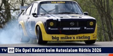 MOTOR TV22: Die Opel Kadett beim Autoslalom Röthis | Vorarlberger Dinovino Automobil Cup