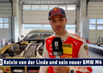 MOTOR TV22: Rückkehrer Kelvin van der Linde stellt seinen BMW M4 GT3 für die DTM Saison 2026 vor