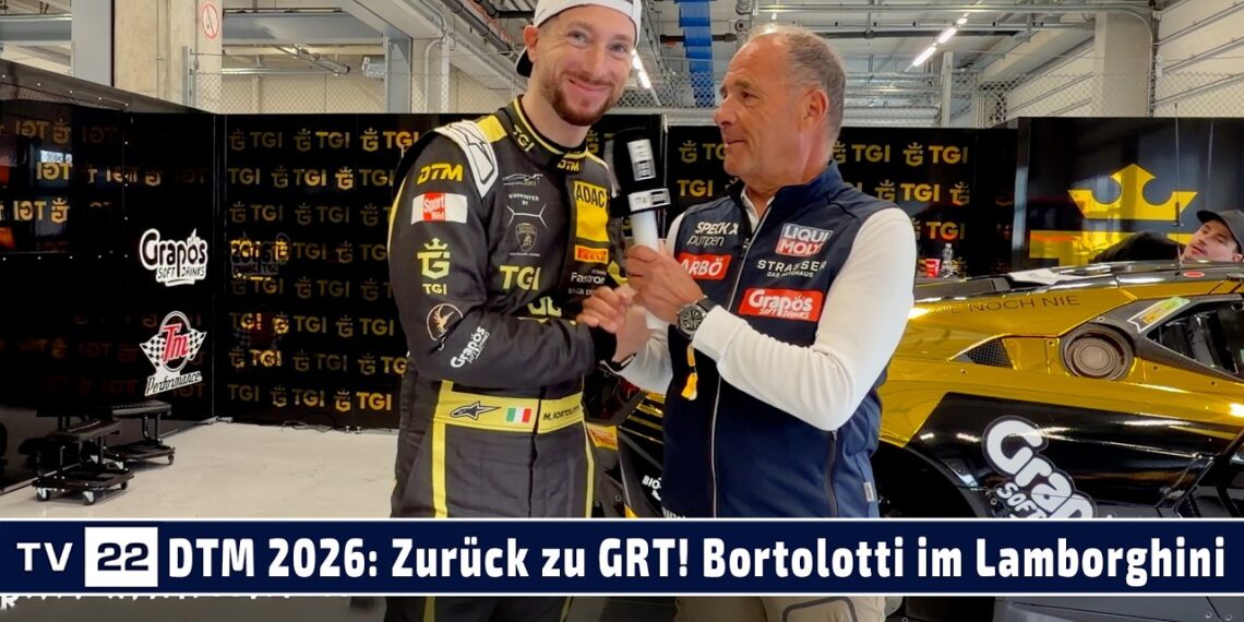 DTM 2026: Mirko Bortolotti spricht Klartext über Lamborghini & Chancen