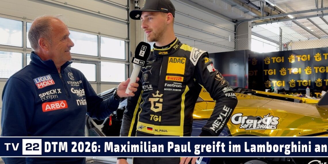 DTM-Test Red Bull Ring: Maximilian Paul über seinen nächsten Schritt in der Saison 2026