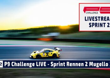 LIVE P9 Challenge Sprint Rennen 2 im Rahmen des Mugello Racing Weekend in Mugello 2026