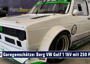 Garagenschätze: VW Golf 1 mit 250 PS in der  Schweizer Bergmeisterschaft von Roger Bürki