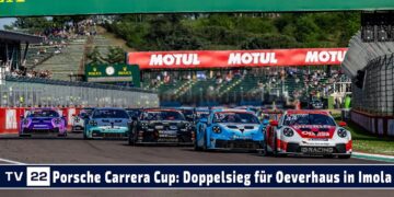 Perfekter Saisonstart – Oeverhaus gewinnt beide Rennen des Porsche Carrera Cup Deutschland in Imola