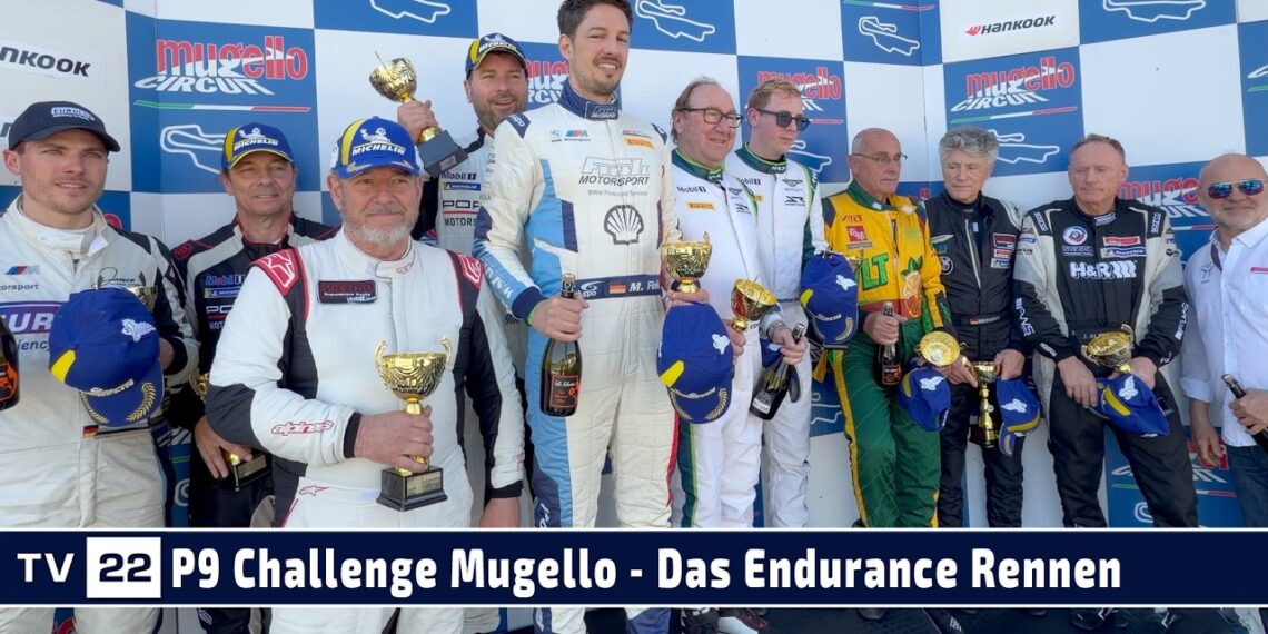 MOTOR TV22: Stimmen & Highlights vom Endurance Rennen der P9 Challenge in Mugello