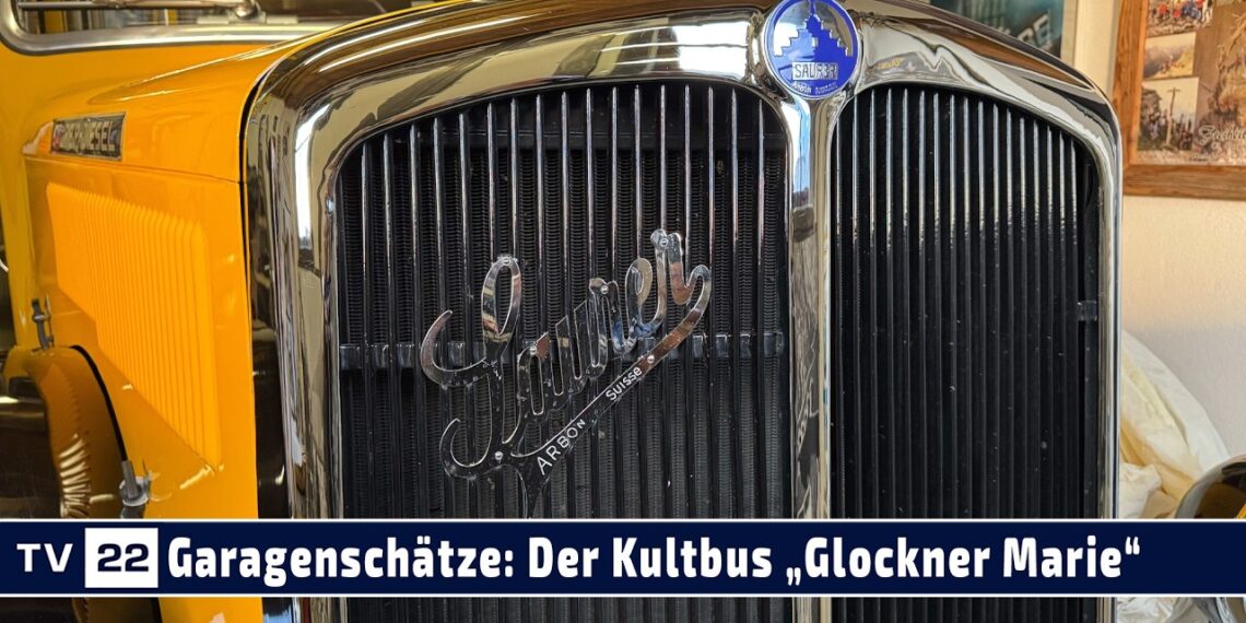 Garagenschätze: Geschichte der „Glockner Marie“ – Einzigartiger Saurer Oldtimer Bus bei Markus Mair