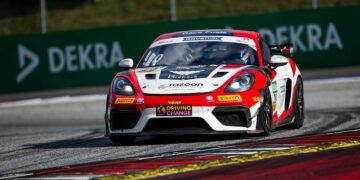 Der Porsche von Razoon - more than Racing war beim Test nicht zu schlagen