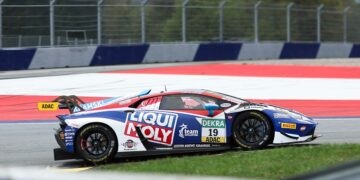 Tim Hütter aus Gallneukirchen startet im Lamborghini Huracán GT3 Evo 2