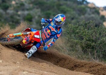 Der amtierende MX2-Weltmeister Simon Längenfelder wird beim ADAC MX Masters in Dreetz starten (Foto: JP Acevedo/KTM)