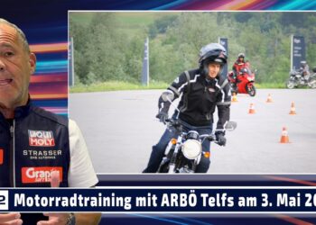 MOTOR TV22: Motorradtraining beim ARBÖ – mehr Sicherheit auf zwei Rädern am 3. Mai 2026