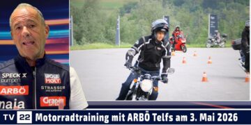 MOTOR TV22: Motorradtraining beim ARBÖ – mehr Sicherheit auf zwei Rädern am 3. Mai 2026