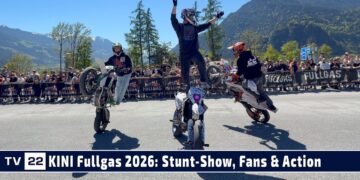 MOTOR TV22: KINI Fullgas 2026 – 4.000 Fans & spektakuläre Freestyle Show!
