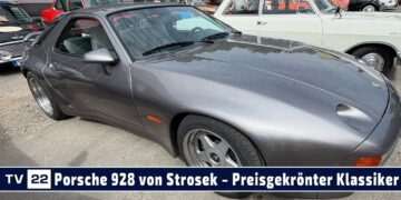 MOTOR TV22: Strosek Porsche 928 Breitbau – seltenes Unikat mit V8 Sound von Evelyn