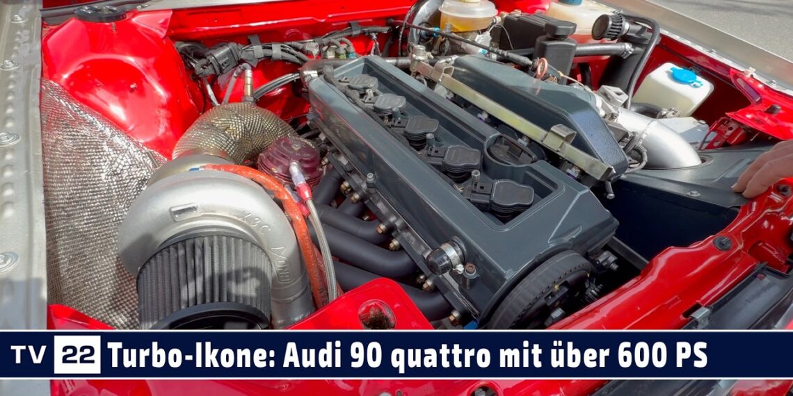 MOTOR TV22: 608 PS Audi 90 quattro – brutaler 5-Zylinder Umbau im Detail