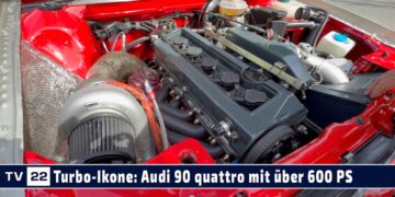 MOTOR TV22: 608 PS Audi 90 quattro – brutaler 5-Zylinder Umbau im Detail