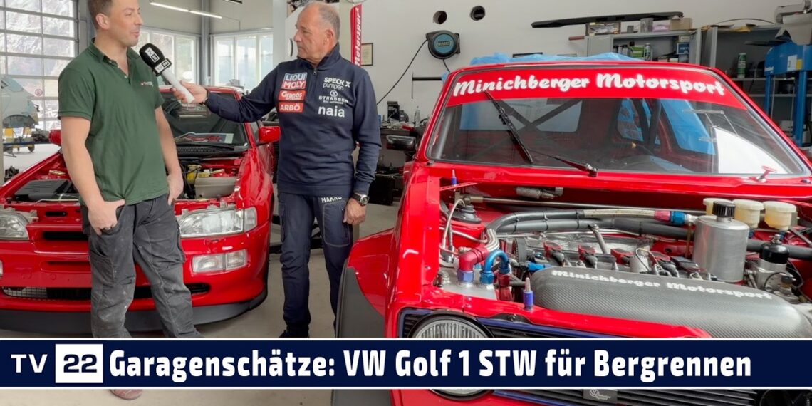 Garagenschätze: VW Golf 1 Minichberger Rennwagen – Tobias Santers Vorbereitung für die Saison 2026
