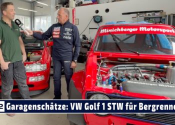 Garagenschätze: VW Golf 1 Minichberger Rennwagen – Tobias Santers Vorbereitung für die Saison 2026