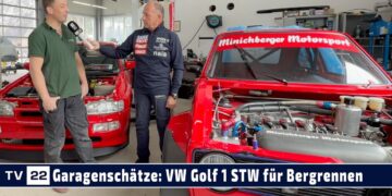 Garagenschätze: VW Golf 1 Minichberger Rennwagen – Tobias Santers Vorbereitung für die Saison 2026