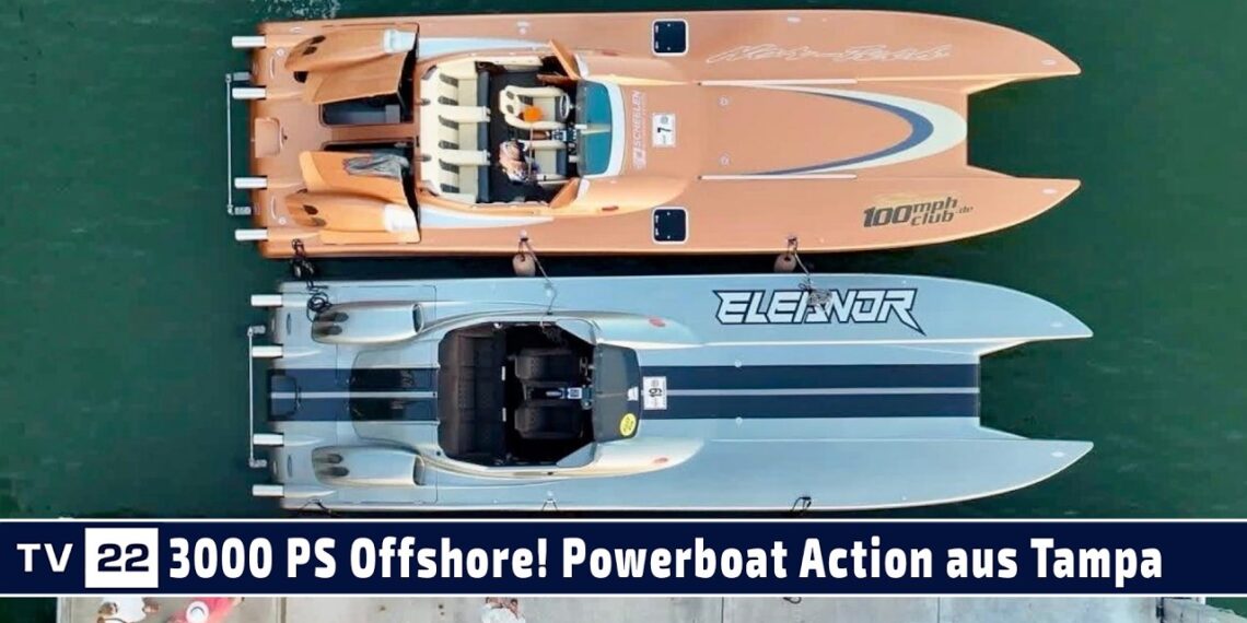 MOTOR TV22: 260 km/h auf dem Wasser – Frank berichtet vom Powerboat-Event Tampa
