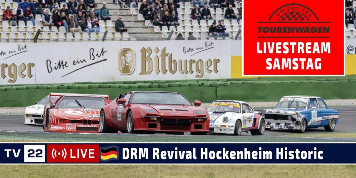 🇩🇪 LIVE: DRM Revival – Die Gruppe-5 Monster sind zurück! | Hockenheim Historic – Jim Clark Revival