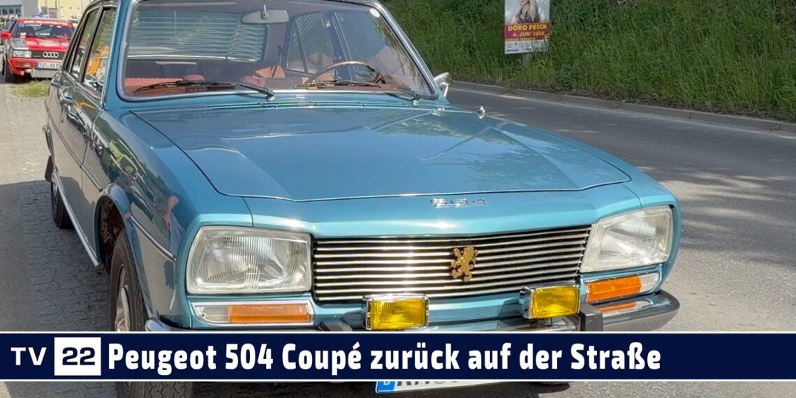 MOTOR TV22: Peugeot 504 Coupe von 1974 – Französischer Klassiker begeistert in Engen