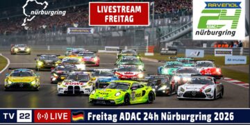 🇩🇪 LIVE Freitag 24h Nürburgring 2026 – Das größte Autorennen der Welt in der Grüne Hölle