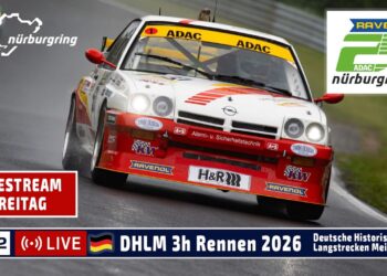 🇩🇪 LIVE Historische Langstrecken Meisterschaft 3h Rennen beim 24h Nürburgring 2026