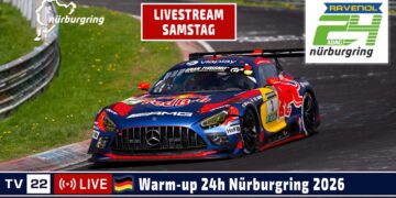 🇩🇪LIVE Warm-up ADAC RAVENOL 24H Nürburgring 2026 – Das größte Autorennen der Welt in der Grüne Hölle